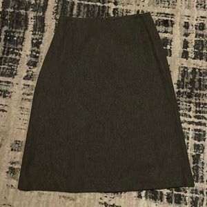 Gap Stretch Gray Wool Skirt